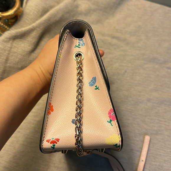 Furla Floral Beige Crossbody Bag - Picture 7 of 16